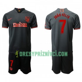 Fotbalový Komplet Atlético Madrid João Félix 7 Dětské Venkovní 2019-2020 Krátký Rukáv (+ trenýrky)
